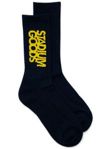 STADIUM GOODS® chaussettes à logo brodé - Bleu