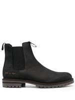 Common Projects bottines chelsea en cuir à semelle crantée - 7547 BLACK