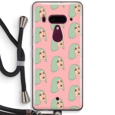 King Kylie: HTC U12+ Transparant Hoesje met koord