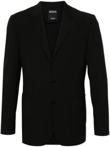 Zegna blazer en popeline - Noir