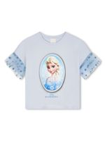 Givenchy Kids x Disney t-shirt à imprimé graphique - Bleu