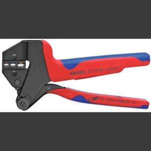 Knipex KNIPEX 97 43 06 Krimptang Geïsoleerde kabelschoenen, Geïsoleerde connectoren (male) 0.5 tot 6 mm²