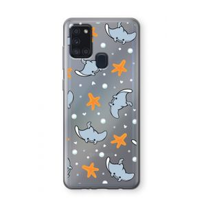 Manta: Samsung Galaxy A21s Transparant Hoesje