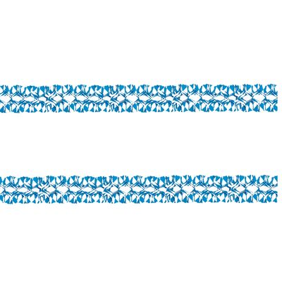 Multipak van 2x stuks Beieren Oktoberfest kleuren feest slingers 4 meter