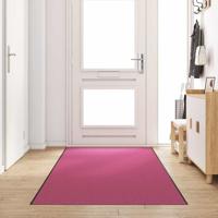Deurmat Roze en Zwart 120 x 350 cm Polyamide en PVC