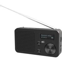 Telestar TELESTAR TOP 100 Schwarz Draagbare radio DAB+, VHF (FM) Bluetooth, USB Acculaadfunctie, Oplaadbaar, Wekfunctie Zwart