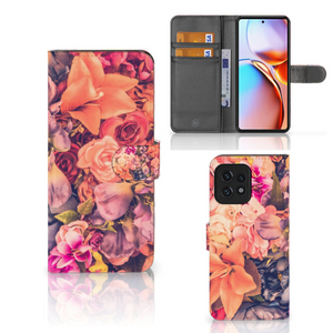 Motorola Edge 40 Pro Hoesje Bosje Bloemen