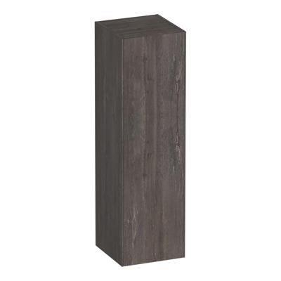 Brauer Inspire - Hoge Kast - 120 cm - 1 Deur - Greeploos - Rechtsdraaiend - Driftwood
