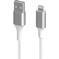 Boost Charge Lightning/ USB-A kabel met slimme led, 1,2 meter Kabel - thumbnail