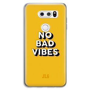 No Bad Vibes: LG V30 Transparant Hoesje