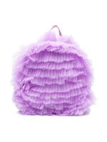 Monnalisa sac à dos à empiècements en tulle - Violet