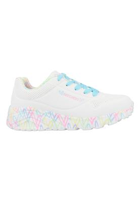 Skechers Uno Lite - Lovely Lite 314976L/WPTQ Wit / Turqoise maat