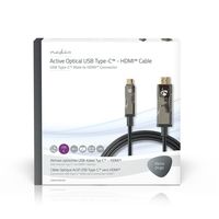 USB Type-C naar HDMI-Kabel | AOC | Type-C Male - HDMI-Connector | 20,0 m | Zwart - thumbnail