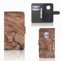 Motorola Moto G5 Plus Book Style Case Tree Trunk - thumbnail
