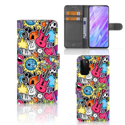 Samsung Galaxy S20 | Wallet Case | met Pasjes | Punk Rock