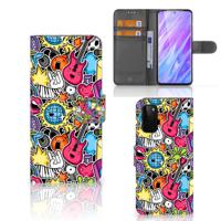 Samsung Galaxy S20 | Wallet Case | met Pasjes | Punk Rock Samsung Galaxy S20 | Wallet Case | met Pasjes | Punk Rock
