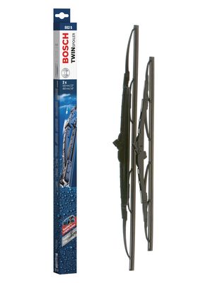 Bosch ruitenwissers Twin 552S - Lengte: 550/400 mm - set wisserbladen voorzijde 552S
