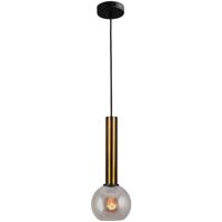 Masterlight Hanglamp Ø 15cmBella 2 Antiek messing met goud glas - 2980-10-02-15