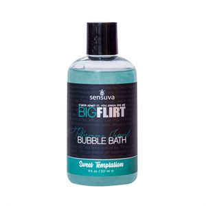 Sensuva - Big Flirt Feromonen Bubbel Badgel 237 ml Lichtblauw