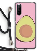 Avocado: Sony Sony Xperia 10 III Transparant Hoesje met koord