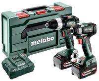 Metabo Accu Combo Set 2.9.3 | BS 18 LT BL (Boorschroefmachine) + SSW 18 LT 300 BL (Slagmoersleutel) | 18 V | 2x 5.2Ah, ASC 55 | In Metabox - 685203000