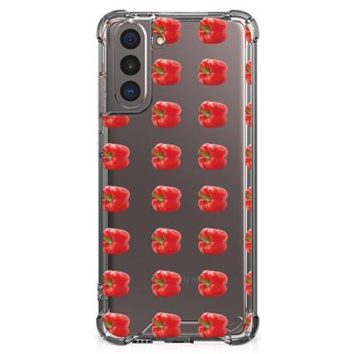 Samsung Galaxy S21 Beschermhoes Paprika Red Samsung Galaxy S21 Beschermhoes Paprika Red