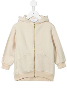 Eshvi Kids hoodie à fermeture zippée - Tons neutres