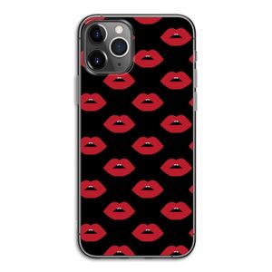 Lips: iPhone 11 Pro Transparant Hoesje