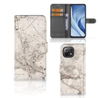 Xiaomi 11 Lite 5G NE | Mi 11 Lite | Bookcase | Marmer Beige