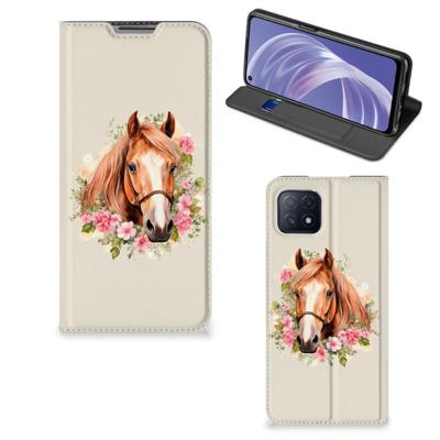 Smartphone hoesje voor OPPO A73 5G Paard Smartphone hoesje voor OPPO A73 5G Paard
