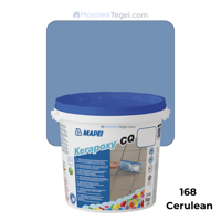 Mapei | Kerapoxy Easy Design | 168 Cerulean | Voegmiddel