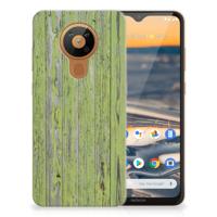 Nokia 5.3 | Bumper Hoesje | Green Wood