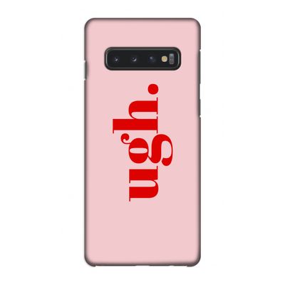 Ugh: Samsung Galaxy S10 4G Volledig Geprint Hoesje