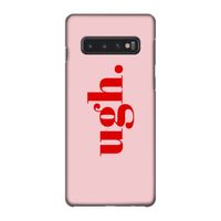 Ugh: Samsung Galaxy S10 4G Volledig Geprint Hoesje