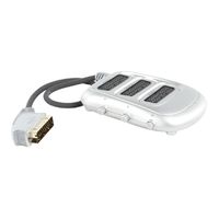 Hoge kwaliteit scart schakelbox met vergulde plug