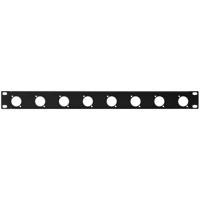 Monacor RCP-8732U 19 rack afdekplaat 1 HE