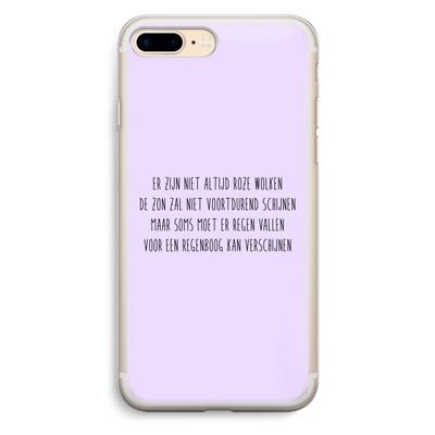 Regenboog: iPhone 7 Plus Transparant Hoesje