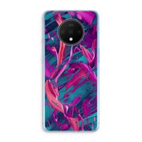 Pink Clouds: OnePlus 7T Transparant Hoesje