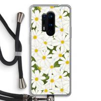 Summer Daisies: OnePlus 8 Pro Transparant Hoesje met koord - thumbnail