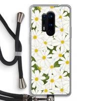 Summer Daisies: OnePlus 8 Pro Transparant Hoesje met koord