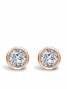 Pragnell puces d'oreilles Sundance en or rose 18ct à ornées de diamants