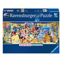 Disney Panorama Jigsaw Puzzle Group Photo (1000 pieces) - thumbnail