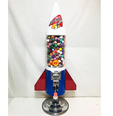 Mighty Mite Rocket Kauwgomballen Dispenser Tafelmodel