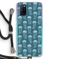 Kwallie: Oppo A92 Transparant Hoesje met koord
