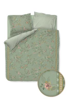 Pip Studio Kili Flower Groen dekbedovertrek
