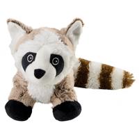 Magnetron Knuffel - wasbeer - 26 cm - bruin/ wit - warmte knuffeldier Magnetron Knuffel - wasbeer - 26 cm - bruin/ wit - warmte knuffeldier
