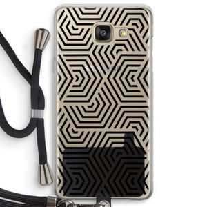 Magic pattern: Samsung Galaxy A5 (2016) Transparant Hoesje met koord