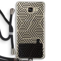 Magic pattern: Samsung Galaxy A5 (2016) Transparant Hoesje met koord