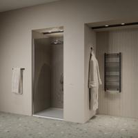 Nisdeur | BWS | Marip | 6 mm | 70x190 cm | Mat Chroom Boss & Wessing