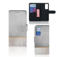 Huawei P40 | Book Style Case | Wood Concrete